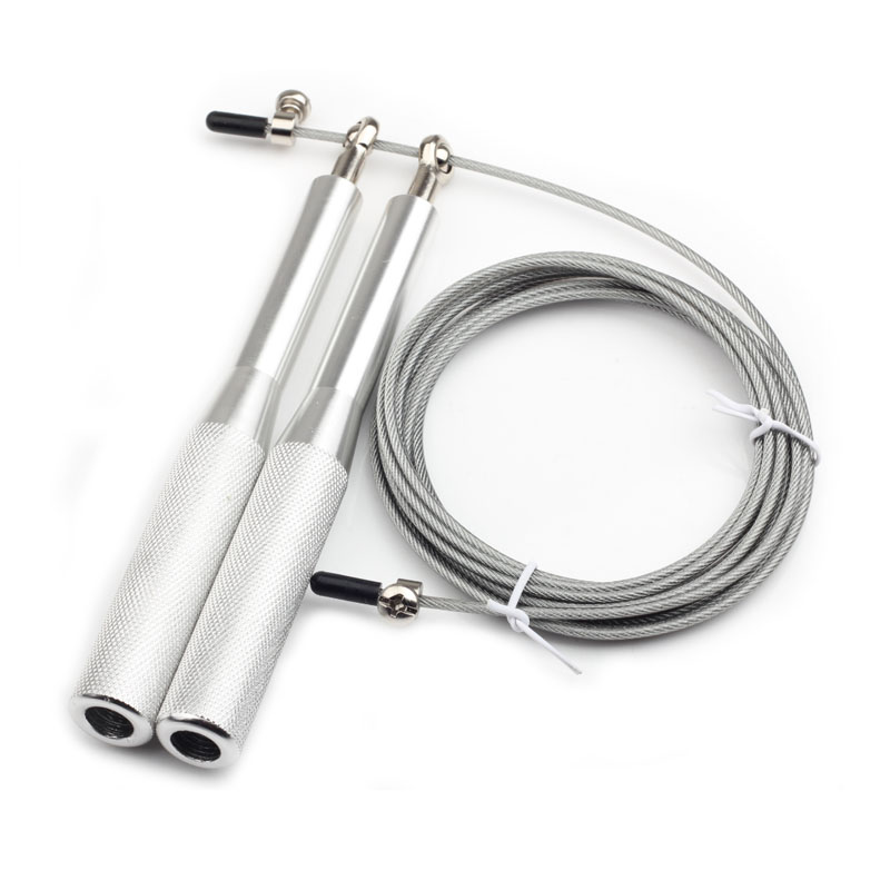 Adjustable Jump Rope Skipping Rope Fitness Training Gym Weighted Metal Speed Jump Rope For Workout