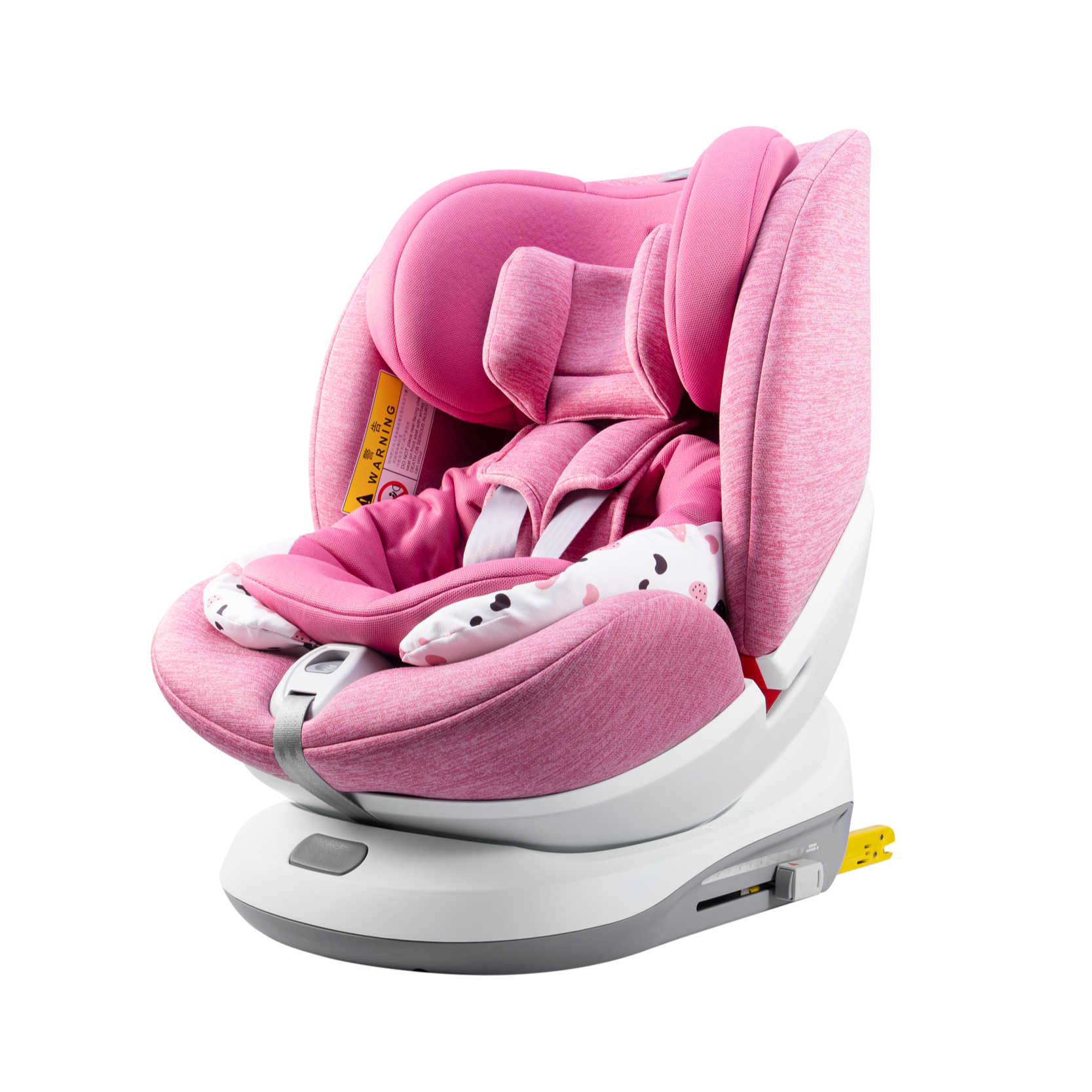 Лучший выбор, высокое качество, Seggiolino V106A, розовая группа 0 + I + II с ISOFIX и TOP TETHER ECE R44