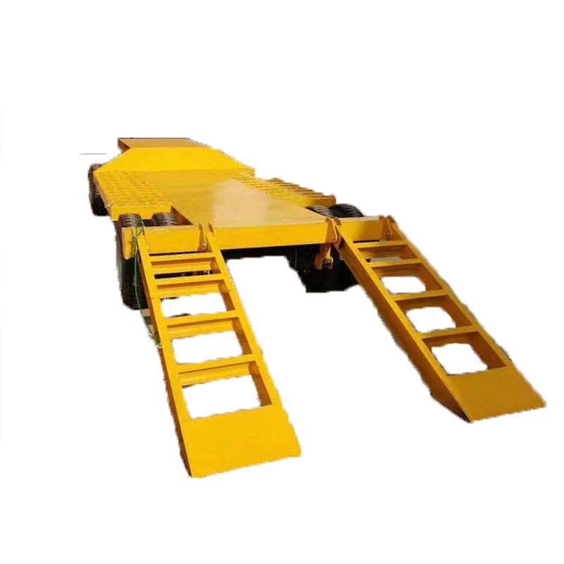 4 Ton Loading Capacity Steel Flat Bed Trailer for Sale
