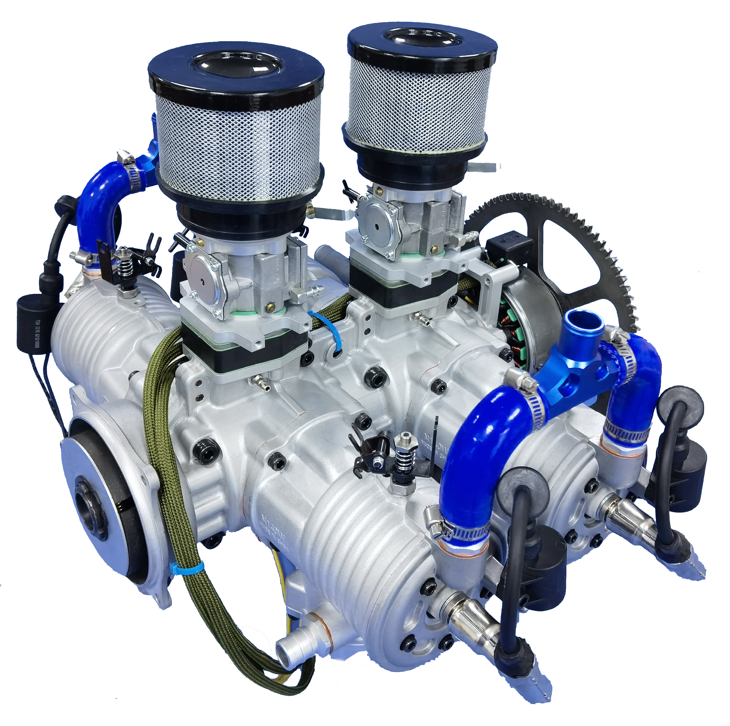 HX550T беспилотный вертолет авиационный бензиновый двигатель, который может заменить ROTAX 582UL