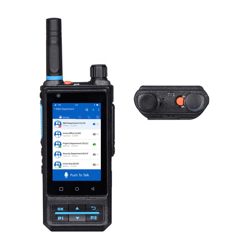 Рация Inrico S200, 3,1 дюйма, android, двусторонняя радиосвязь с поддержкой GPS, NFC, SOS, передняя и задняя камеры