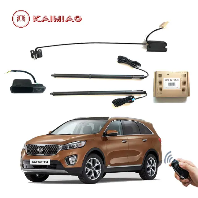 For KIA Sorento 2016 Remote Control Intelligent Car Trunk Power Tailgate Lift Foot sensor Kick sensing