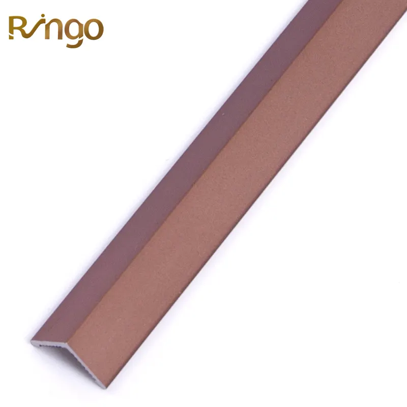 Foshan Ringo Wall Flooring Decorative Edge Strip Edge Protection Right Angle Edging Tile Trim Cover For Ceramic Corner