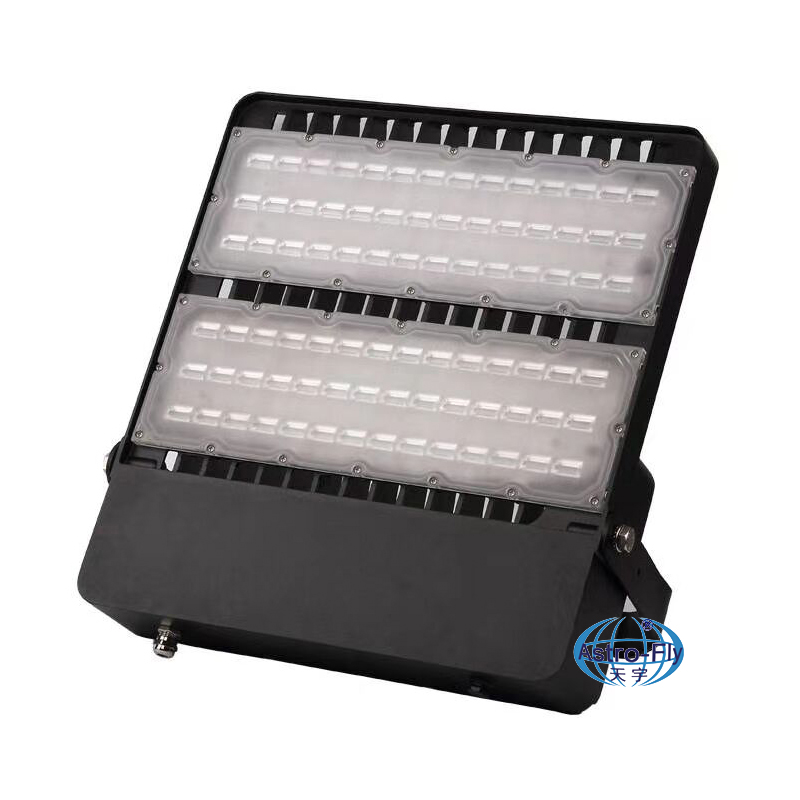 100W 150W 200W 300W водонепроницаемый ультра тонкий падел IP65 80Ra 150lm/W TUV по ограничению на использование опасных материалов в производстве 5 лет гарантии AC90-300V ультратонкий Светодиодный тоннельный осветитель