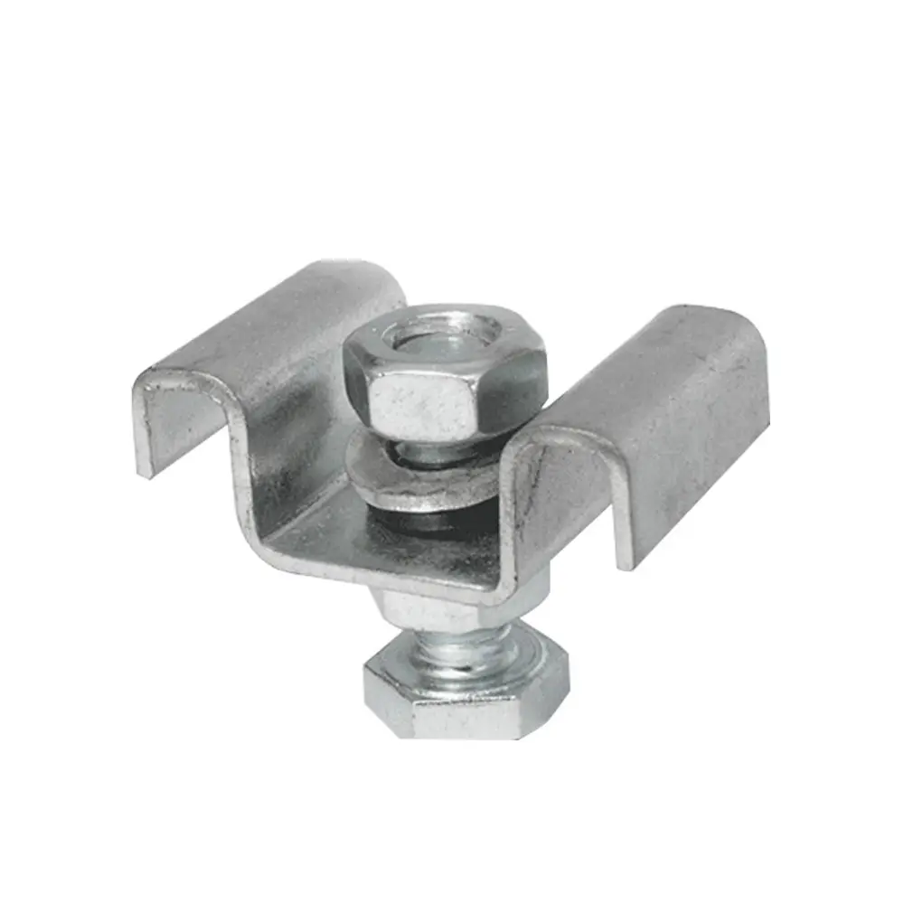 Manufacturer Wholesale Durable Not Easy Rust Various Specifications Galvanized Steel Grating Clamp