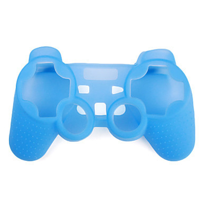 Controller Silicone Case Protective Skin Cover Wrap Case for PS3 Controller Joystick Gel Rubber Case