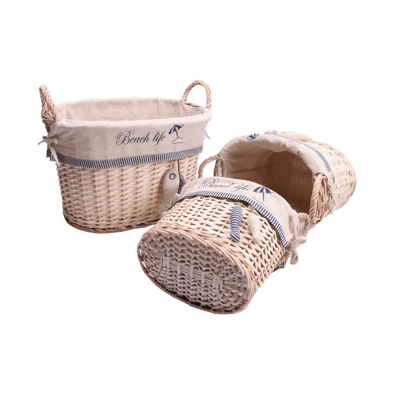 Wholesale Cheap Basket Large Wicker Baskets With Handles