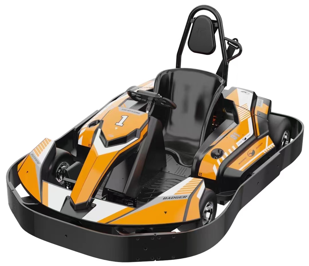 Карта Arrowy Racing 1000 Вт, электрическая тележка для детей и подростков, электрокарта для взрослых