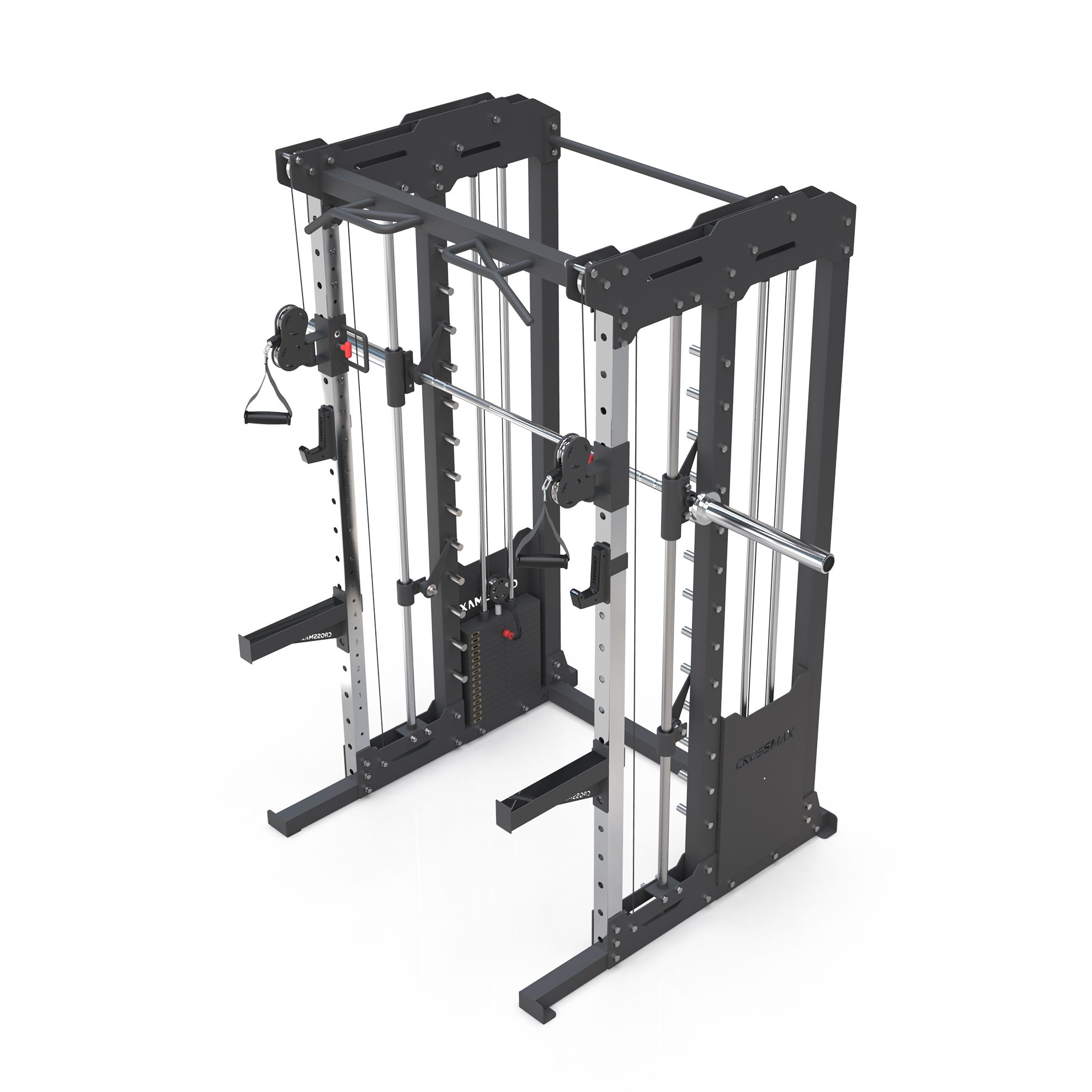 Hotel 2021 Multi Smith machine Power rack, стойка для кроссовера с кабелем, многофункциональный тренажер Multi smith со штабелем для веса