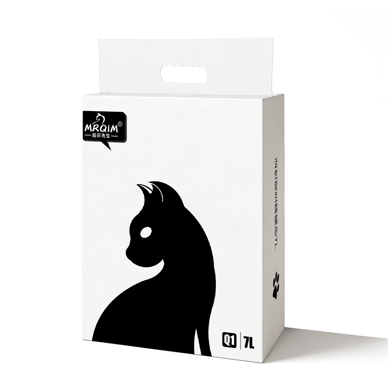 Wholesale Pet Products All Natural Activated carbon Dust Free Gain Scent Clumping Cat Litter Sand