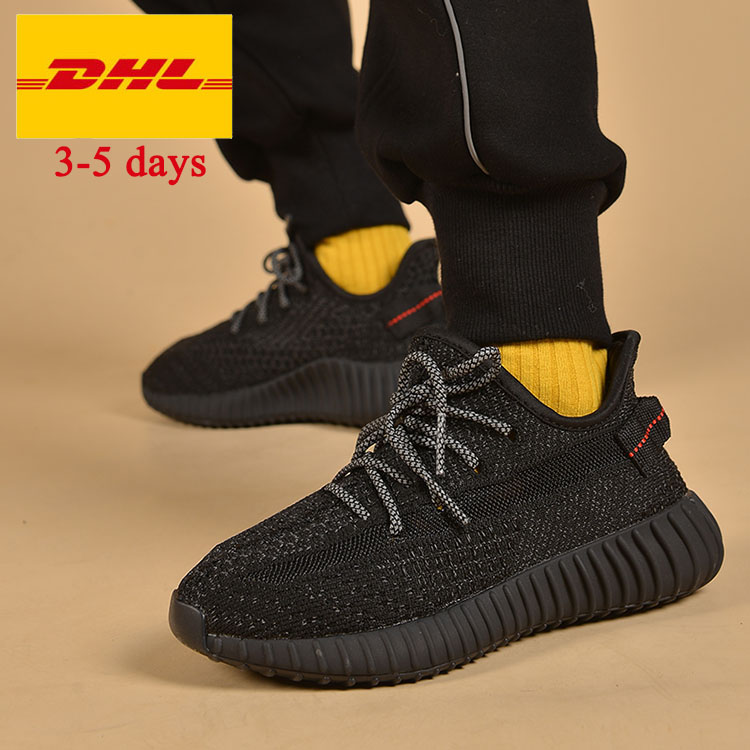 Фабричная качественная детская обувь yeezy 350v2 1:1, спортивные детские кроссовки для бега для мальчиков и девочек