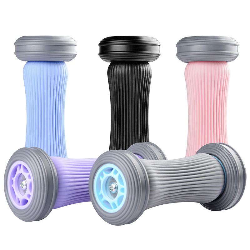 New Foot Massage Roller Lazy Foot Acupoint Pain Fatigue Muscle Relaxation Foot Massage Wheel