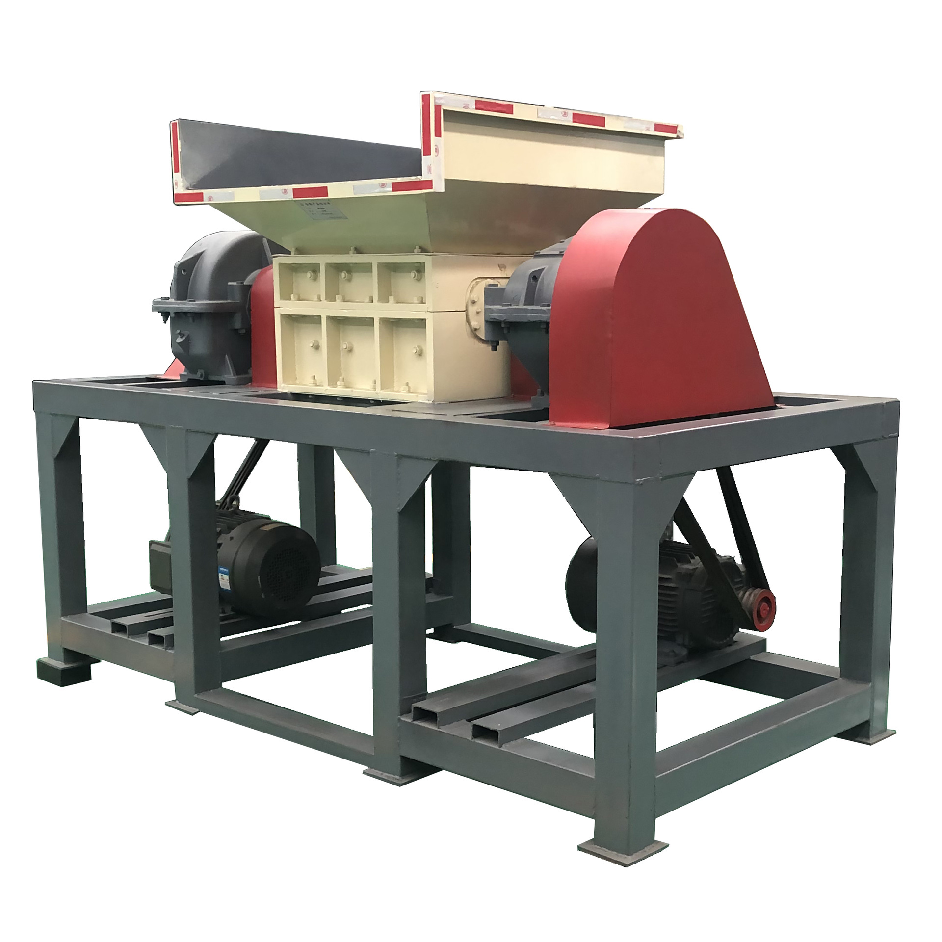 Powerful Shredder Machine Rugged Balade Recycling Machine Metal Tire Shredder Plastic Grinder Crusher Crushing Equipment