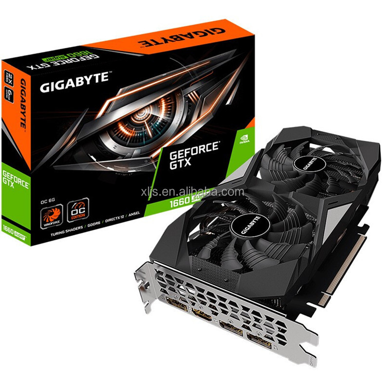 Новые и подержанные видеокарты GTX 1660 Super OC 6G GTX1660 Супер видеокарта 1660 s GPU