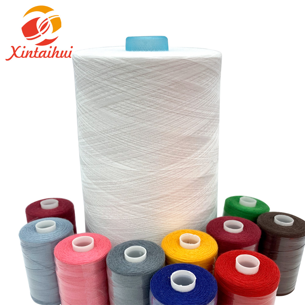 High tenacity 50s/2 polyester ring spun yarn in Wuhan