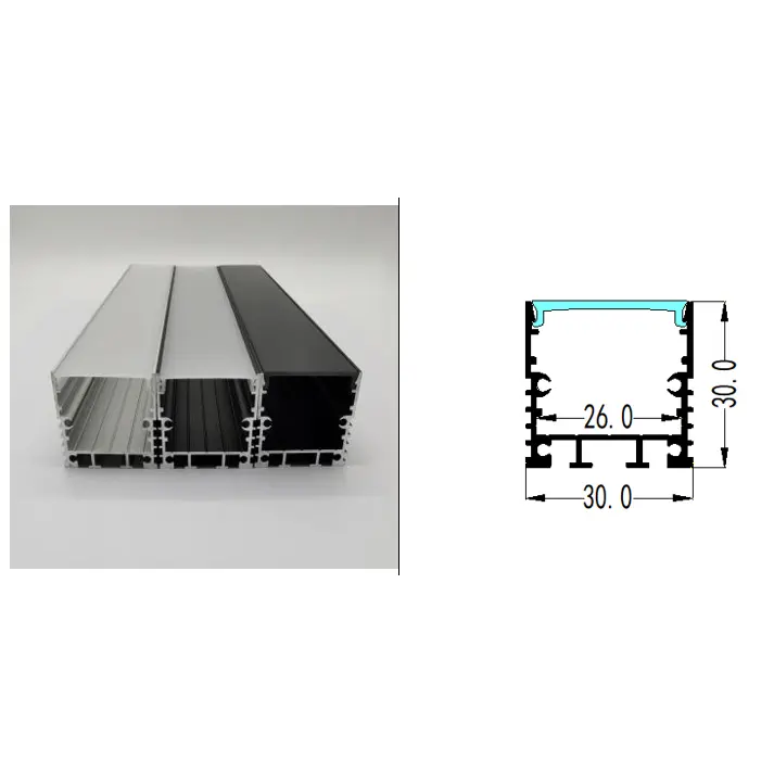 ALU led profile aluminium extrusion profile for led tape light