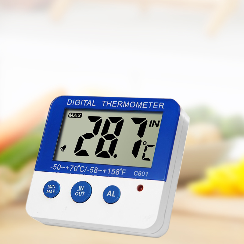 Hot Sell Digital Mini LCD Display Manual Car Digital Fridge Thermometer Freezer Temperature Thermometer For Fridge