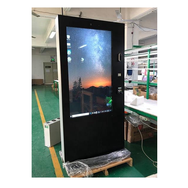 PI3005 55 "моря Открытый водонепроницаемый сенсорный экран цифровой ЖК-экран высокого разрешения киоск с Google дверной звонок QR сканер штрих-кода и POS