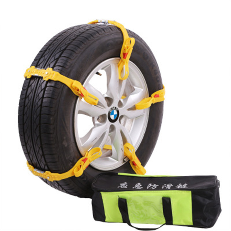 Universal 10pcs TPU anti-skid winter car tyres wheels snow sand mud tire chains