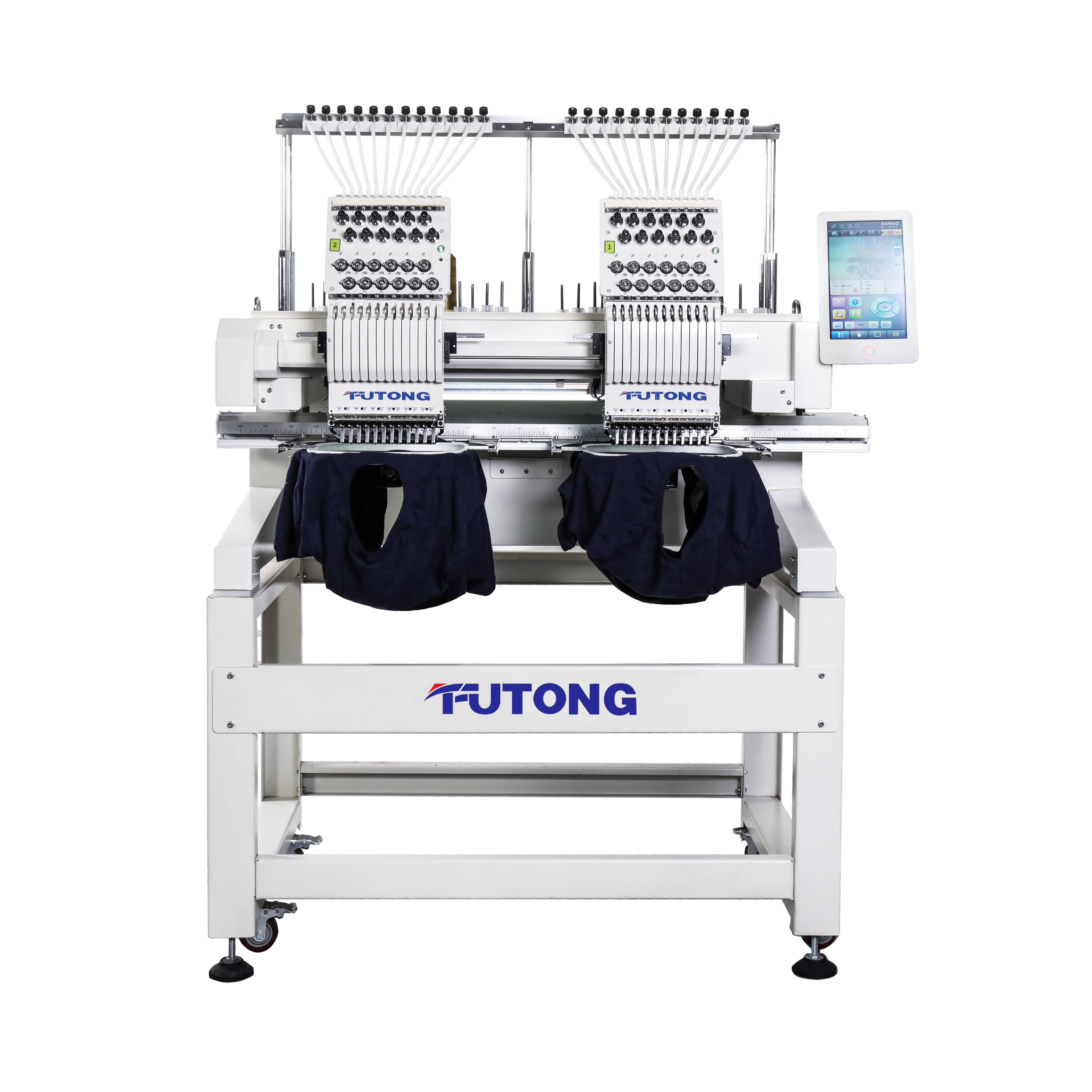 FT-CT1202H Dahao A15 Computer Embroidery Machine 2 Heads With Cheap Price