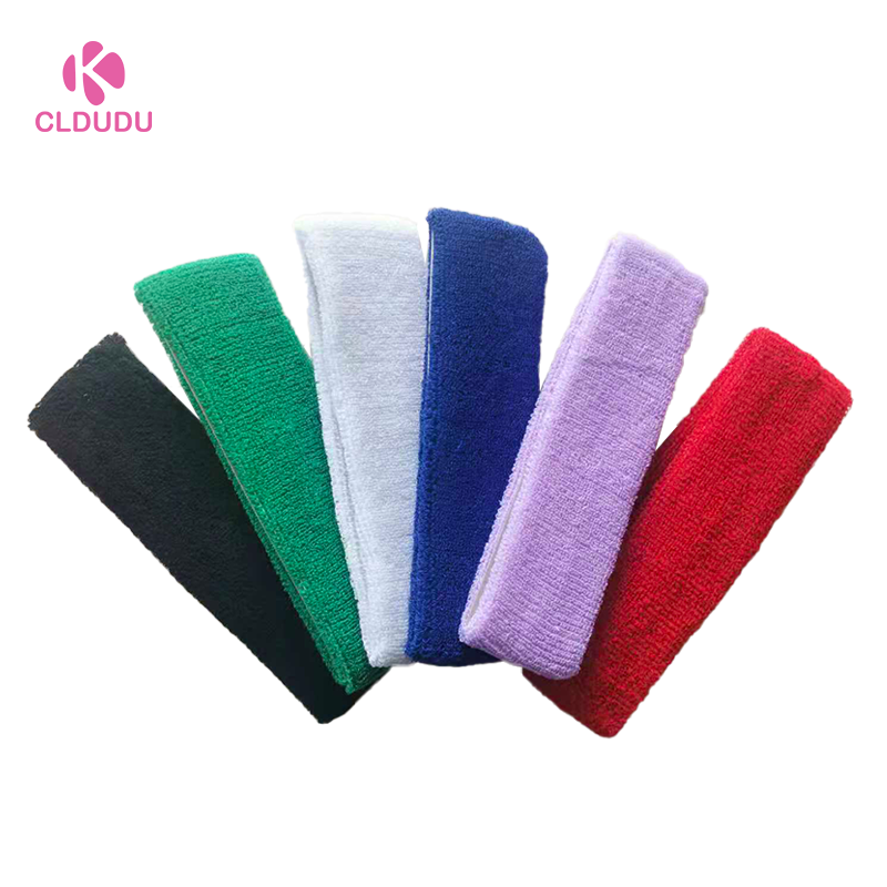 Colorful Unisex Comfortable Tennis Breathable custom tennis sweatbands for head