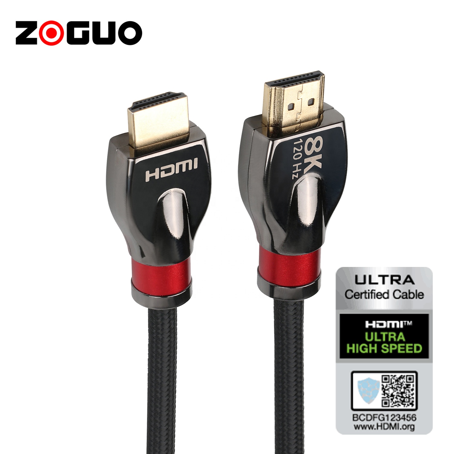 Высокоскоростной 4K 3D PS4 8K 60 Гц Плетеный Hdmi кабель Позолоченный Hd видео ТВ Hdmi кабель 2,1 Для медиаплеера
