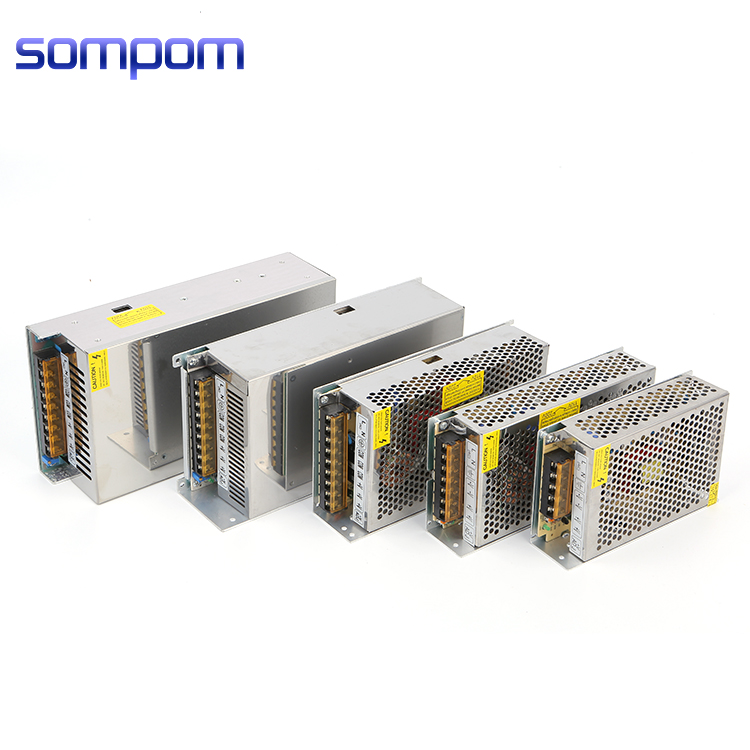 OEM AC DC 5V 12V 24V 1A 2A 5A 10A 20A 30A импульсный источник питания для светодиодной ленты световая жестяная коробка