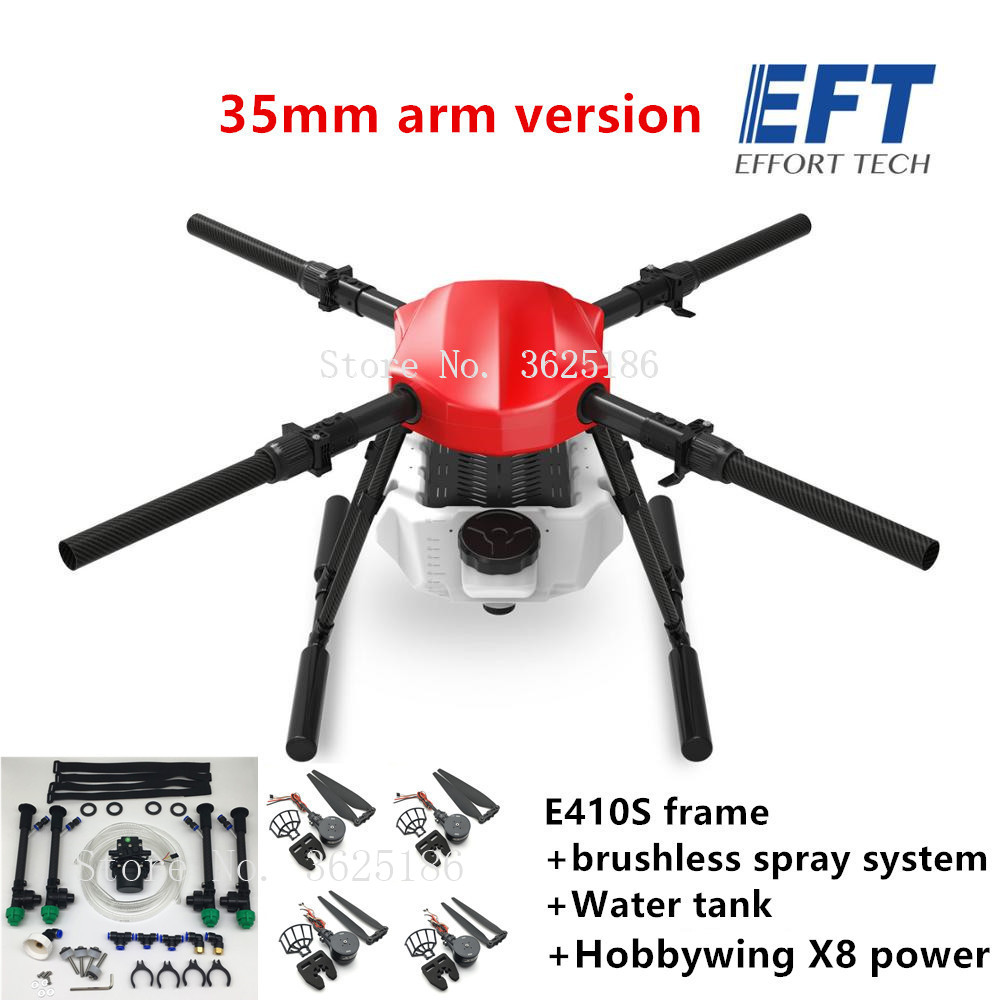ЭПС E410S 10L 10 кг E410 сельскохозяйственных drone распыления с X8 power system семян гранулы разбрасыватель удобрений Квадрокоптер Дрон каркасный комплект Бла (беспилотный летательный аппарат)