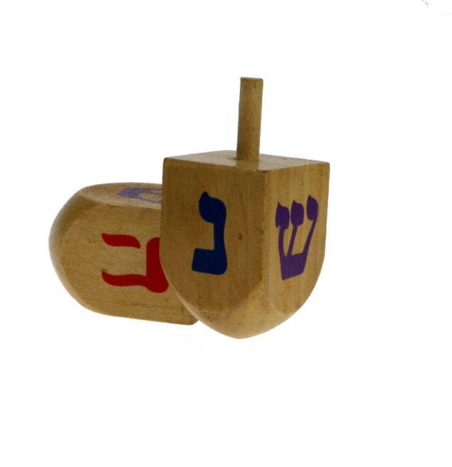 Деревянная древесина Chanukah, натуральные деревянные дробилки, деревянный вращающийся верх