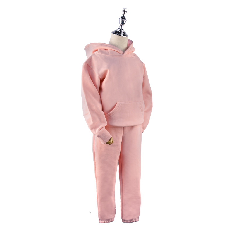 Kids Boys Girls Tracksuit Kids Sport Hoodie Suit Cotton Children Girls Hoodie Clothes Sets