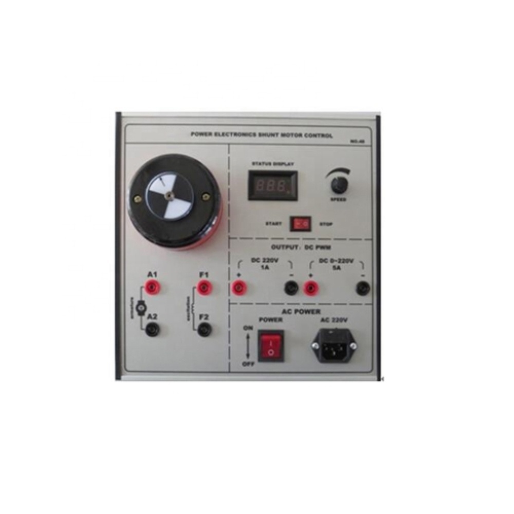 Power Electronics Shunt Motor Control Educational Equipment PLC Training Educational Equipment Plc