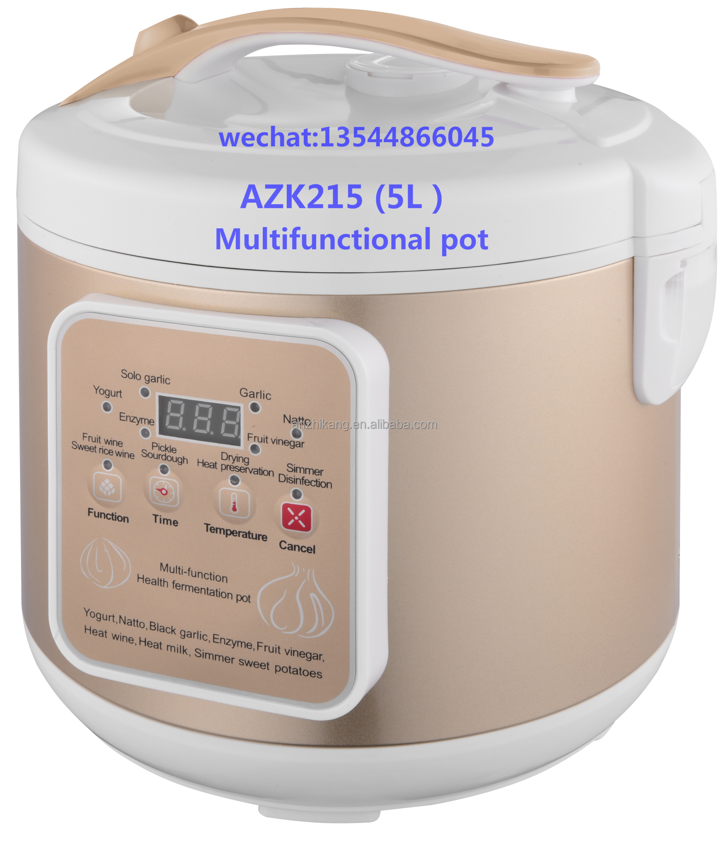 Ферментационный нагреватель AZK215, мини-машина для производства йогурт, производственная линия йогурта