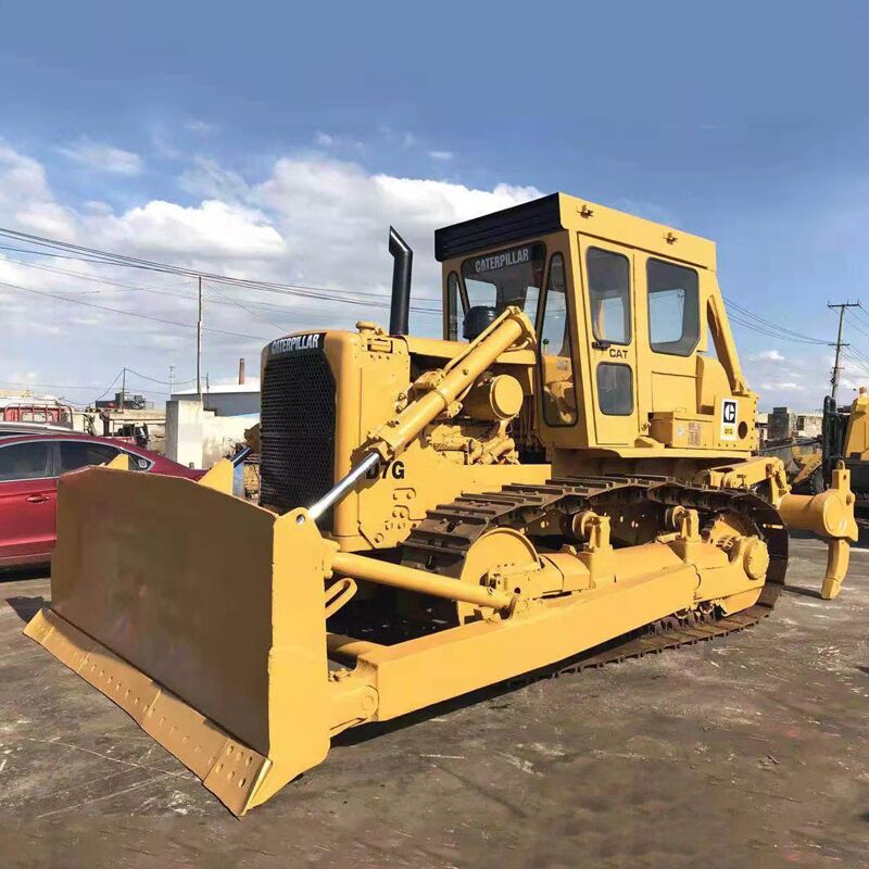 Used cat bulldozer d7g with ripper