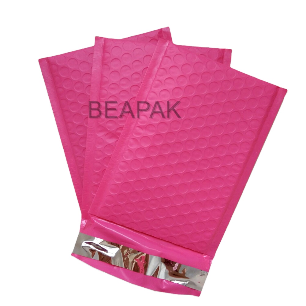 Color plastic courier mailing bag Eco friendly padded bubble envelopes mailing bags