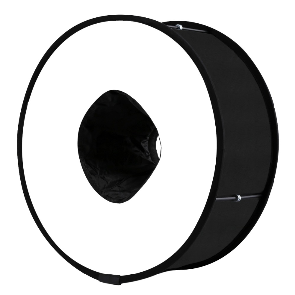 Kasin аксессуары для фотостудий 45 см кольцо софтбоксы Speedlight круглый вспышка света стрелять мягкая коробка складная Мягкая вспышка света Диффузор