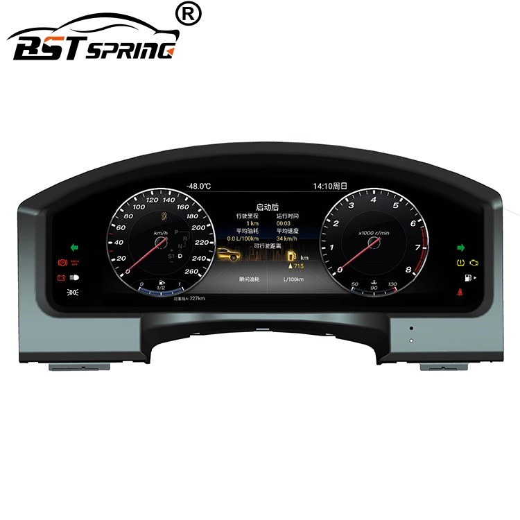 Bosstar 12,3 дюймов android Автомобильная светодиодная панель Спидометр кластер для toyota Landcruiser 2016-2018