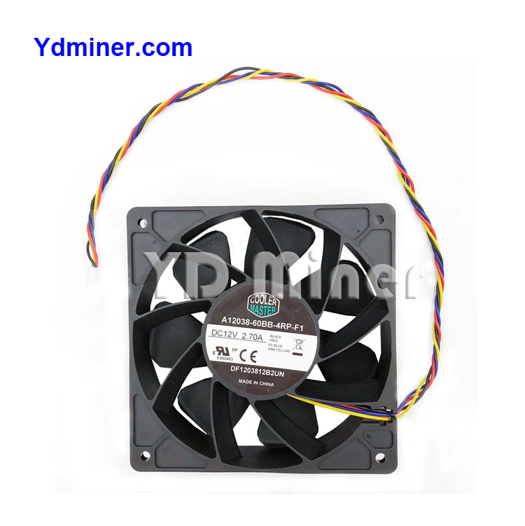 В наличии высококачественные вентиляторы охлаждения 12*12 см для Antminer S9 S9i S9j 14,5 T