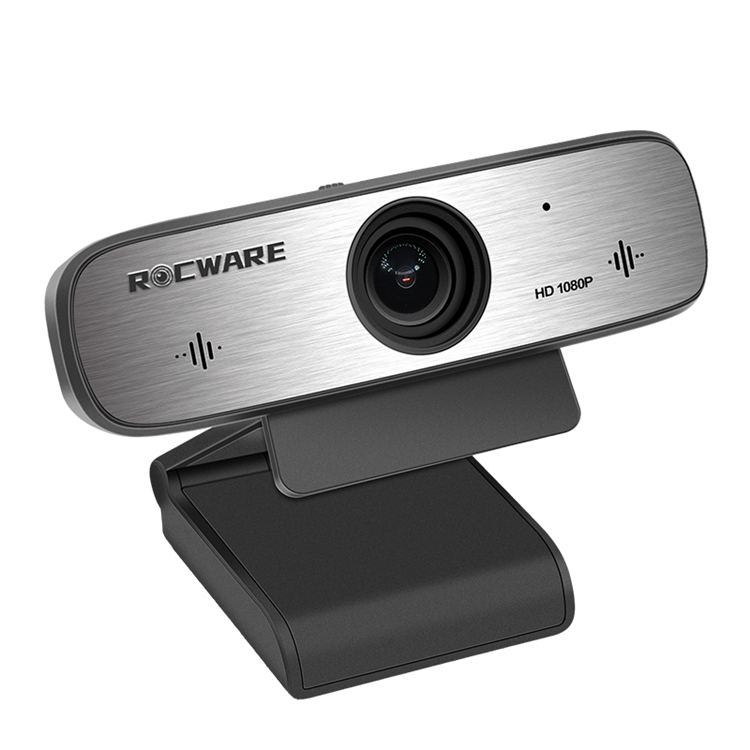 Rocware web conferencing all in one 1080P mini hd confer webcam usb video conference eptz camera system with microphones