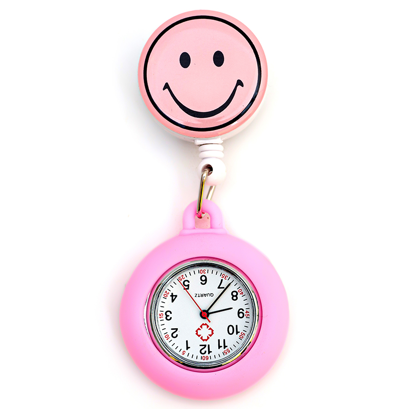 Цветные силиконовые часы Reloj, Портативные водонепроницаемые кварцевые женские цифровые Силиконовые карманные часы для медсестер