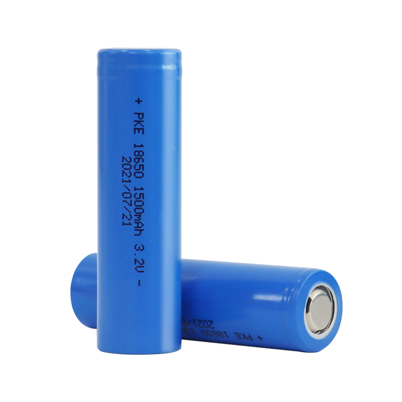 YA18650-15A802 LiFePO4 Lithium ion battery cell, 18650 3.2V 1500mAh