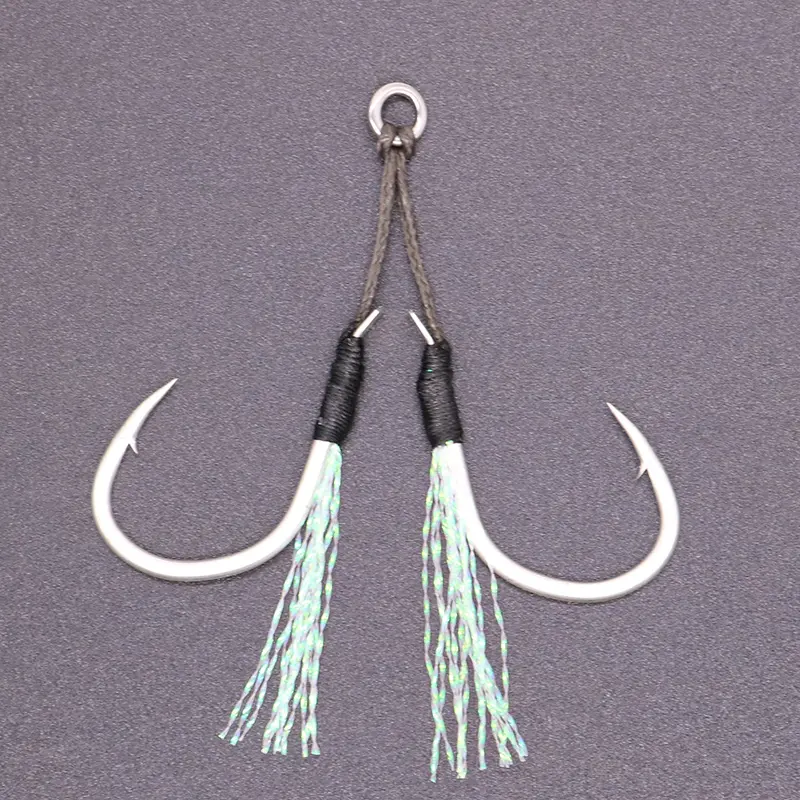 CASTFUN Sea Double Assist Jigging Hook Assist Hook Fishing Hook