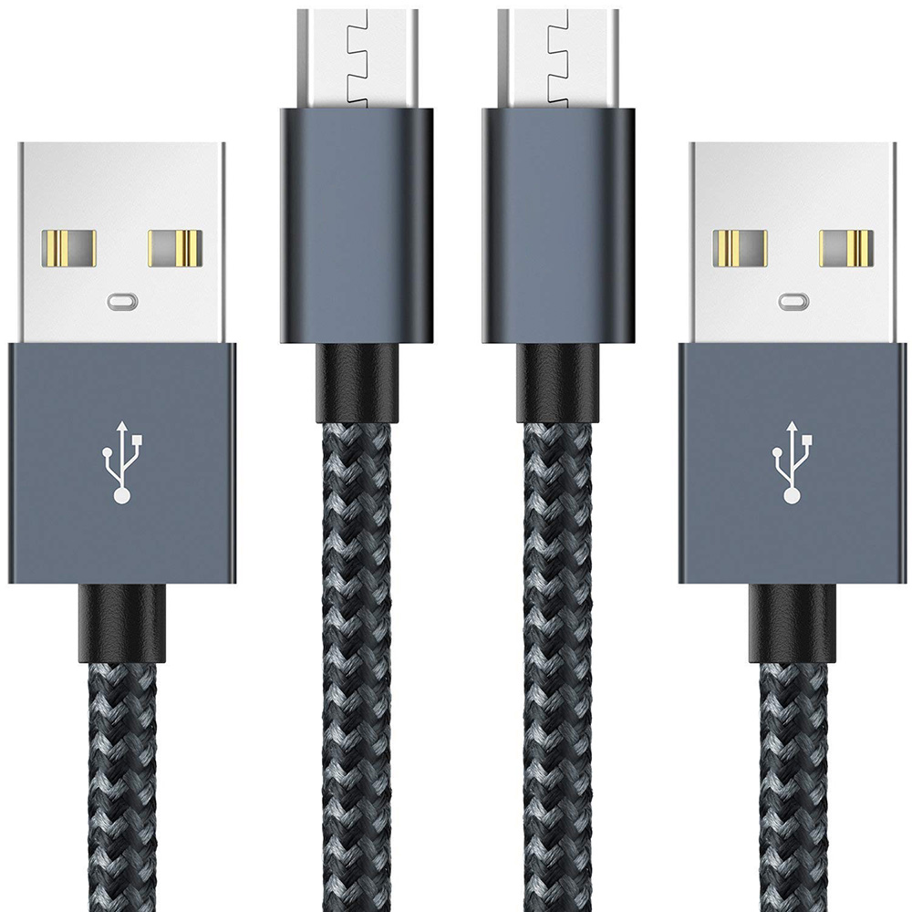 Кабель Micro USB 3 м, сверхдлинный зарядный кабель Android, 10 футов, прочный шнур для быстрой зарядки телефона, зарядный USB-кабель Android для Samsung