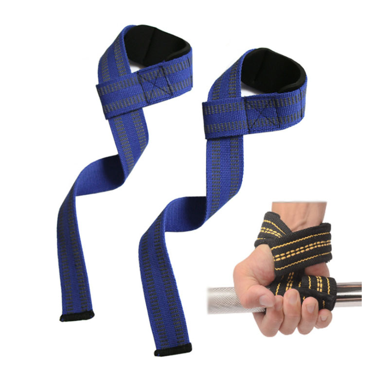 New design of fitness custom logo wrist band for bodybuilding training