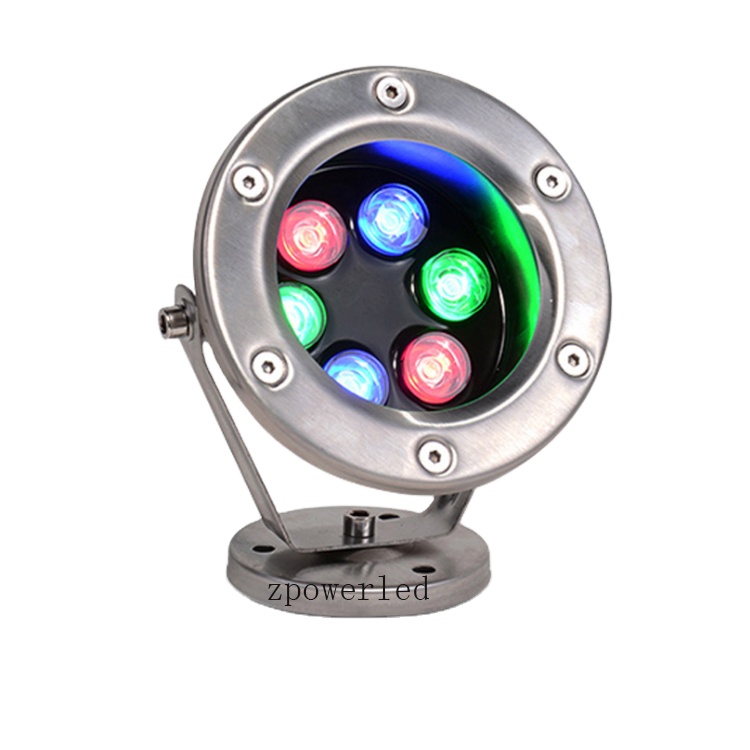 ИК RF DMX управление RGB Изменение цвета IP68 подводный фонтан свет LED