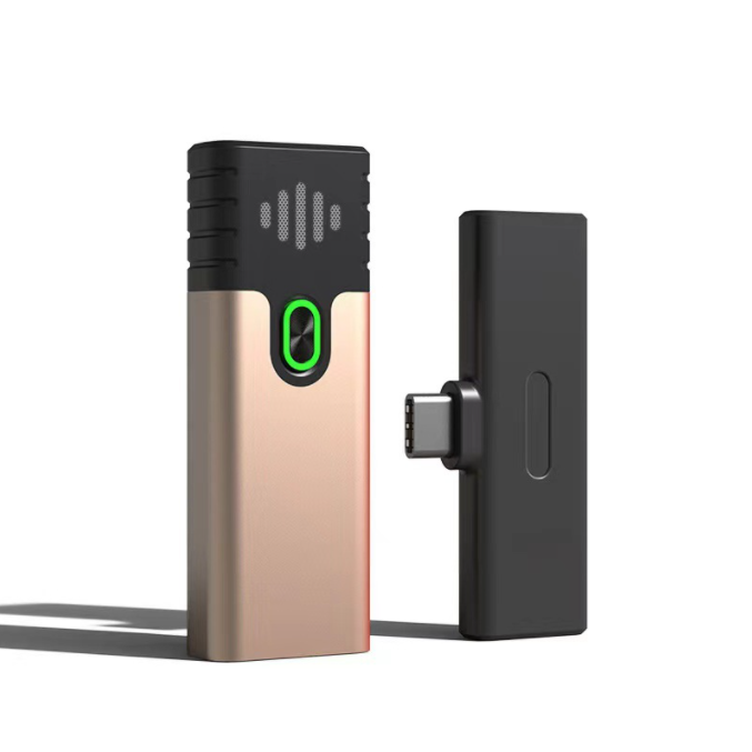Беспроводной петличный микрофон k106, совместимый с iPhone/iPad, обновленный микрофон Plug-Play для интервью, шумоподавление и Автоматическая синхронизация