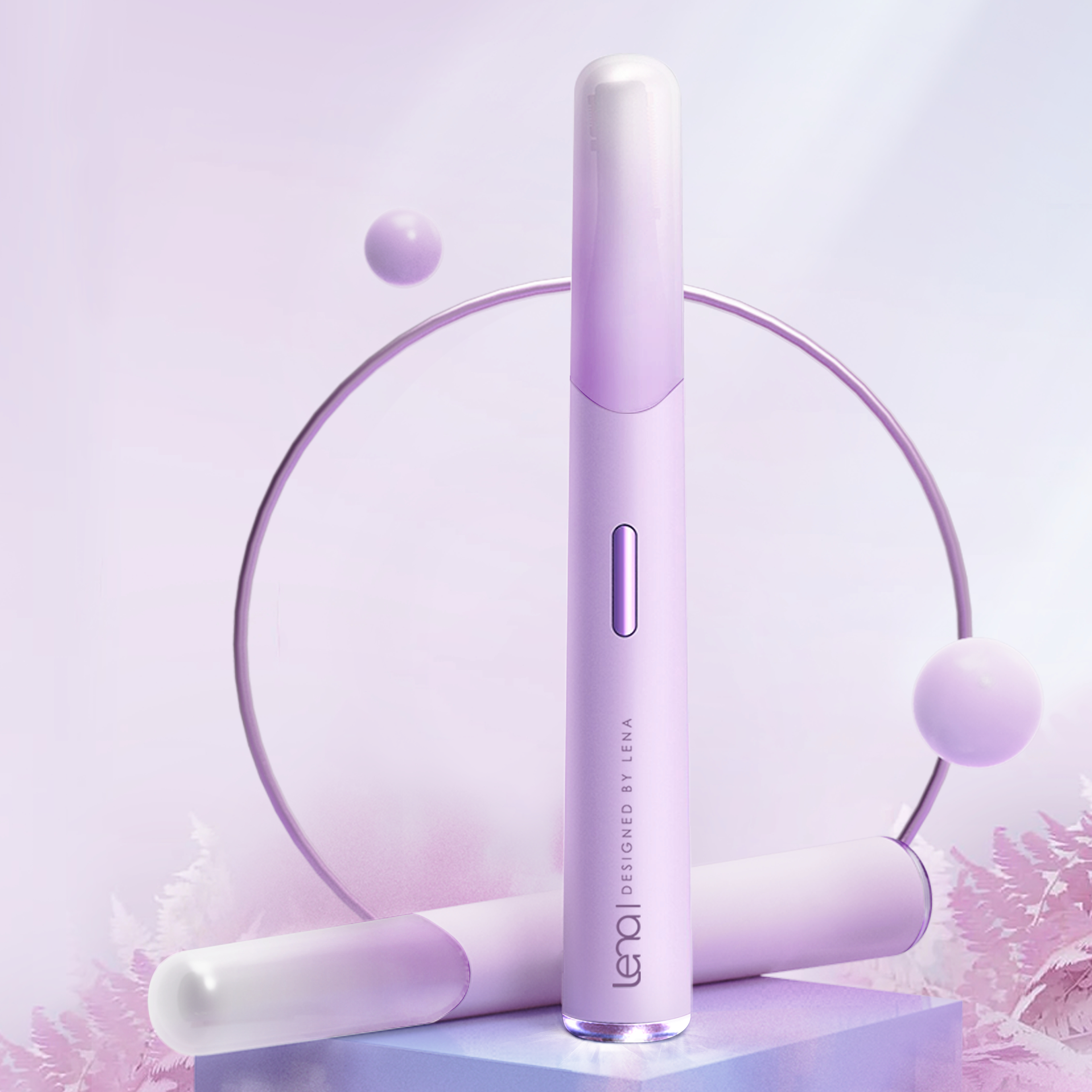 Lena высококачественный USB IPX4 безболезненный водонепроницаемый перезаряжаемый портативный электрический триммер для бровей для лица для женщин