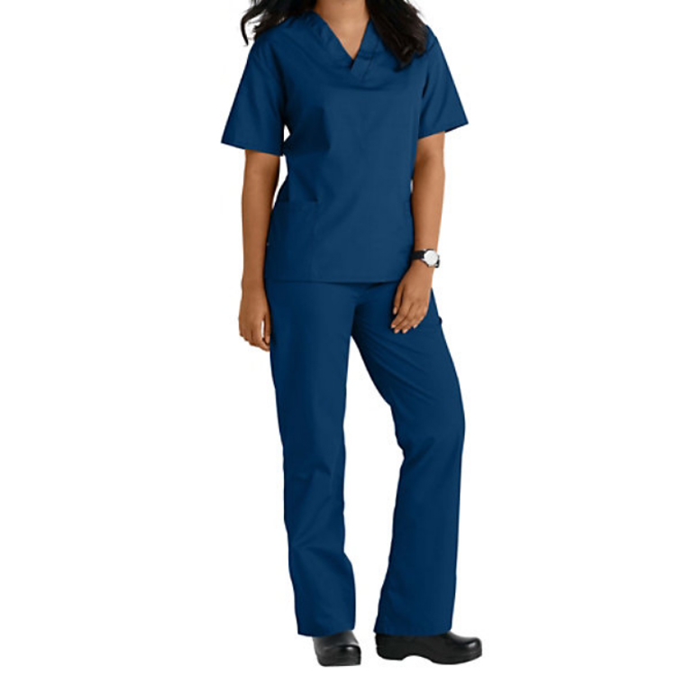 Хорошее качество OEM спецодежда медицинская Scrubs Продажа Топ с штаны для дам