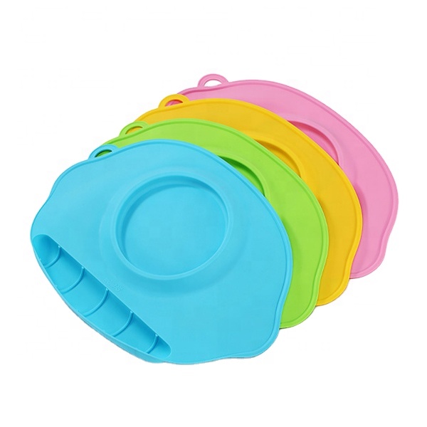 Силиконовые Миска с присоской дети Placemat для ребенка