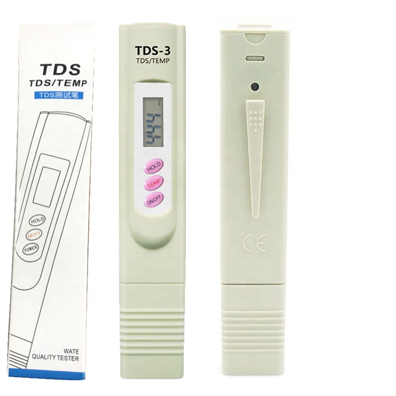TDS-3 2 в 1 TDS/метр тестер 0-9990 ppm TDS метр качество воды монитора чистоты анализатор автоматической калибровки для бассейн аквариумы