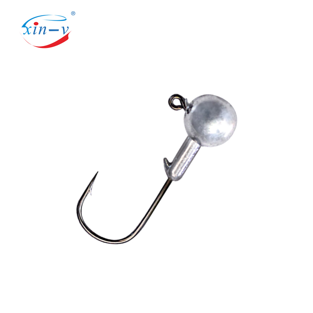 Customized Jig Head Texas Hooks of Crazy Minnow Shad Fishing Tungsten Jig Hook Head Bullet 1/8 oz fishing tungsten jigheads
